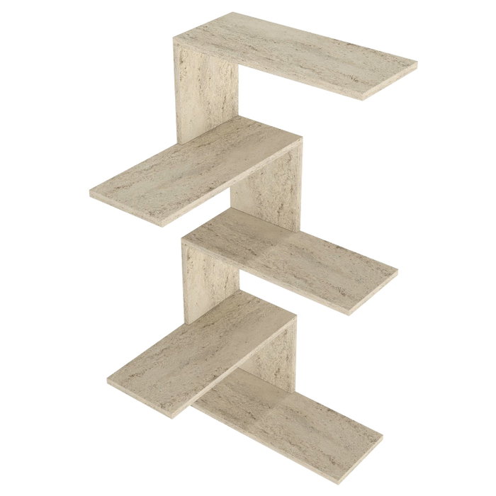 Hanah Home Caniko Estantería de Pared Travertino
